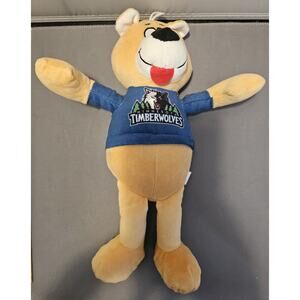 Vintage 2015 Minnesota Timberwolves Plush Team Bear NBA by Good Stuff - "Trees"